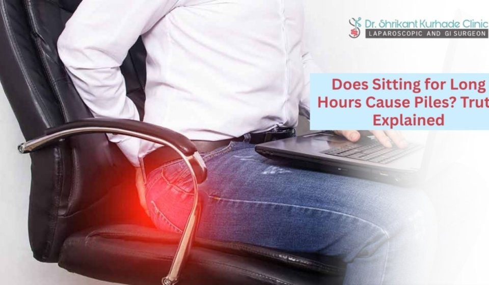 Lifestyle factors like long sitting contributing to hemorrhoids