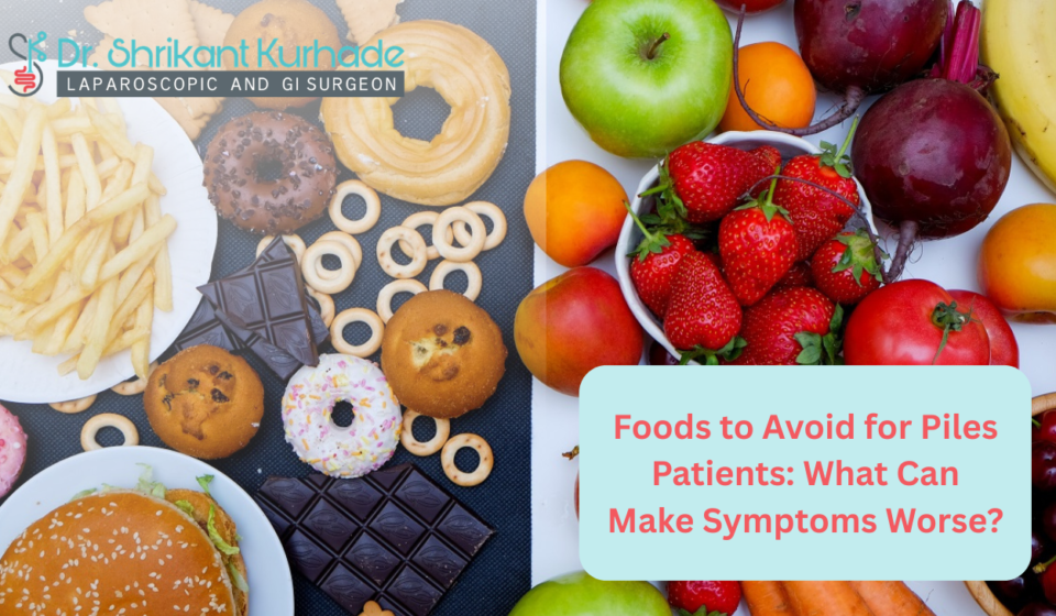 foods to avoid for piles