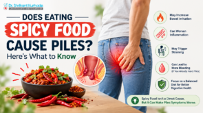 does spicy food cause piles