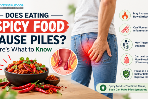does spicy food cause piles